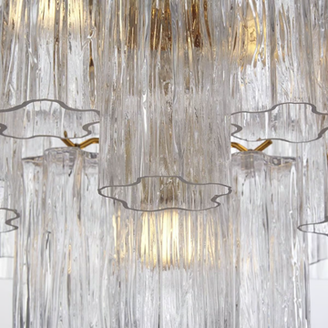 CRONO - Murano glass chandelier by Sogni Di Cristallo - view 3